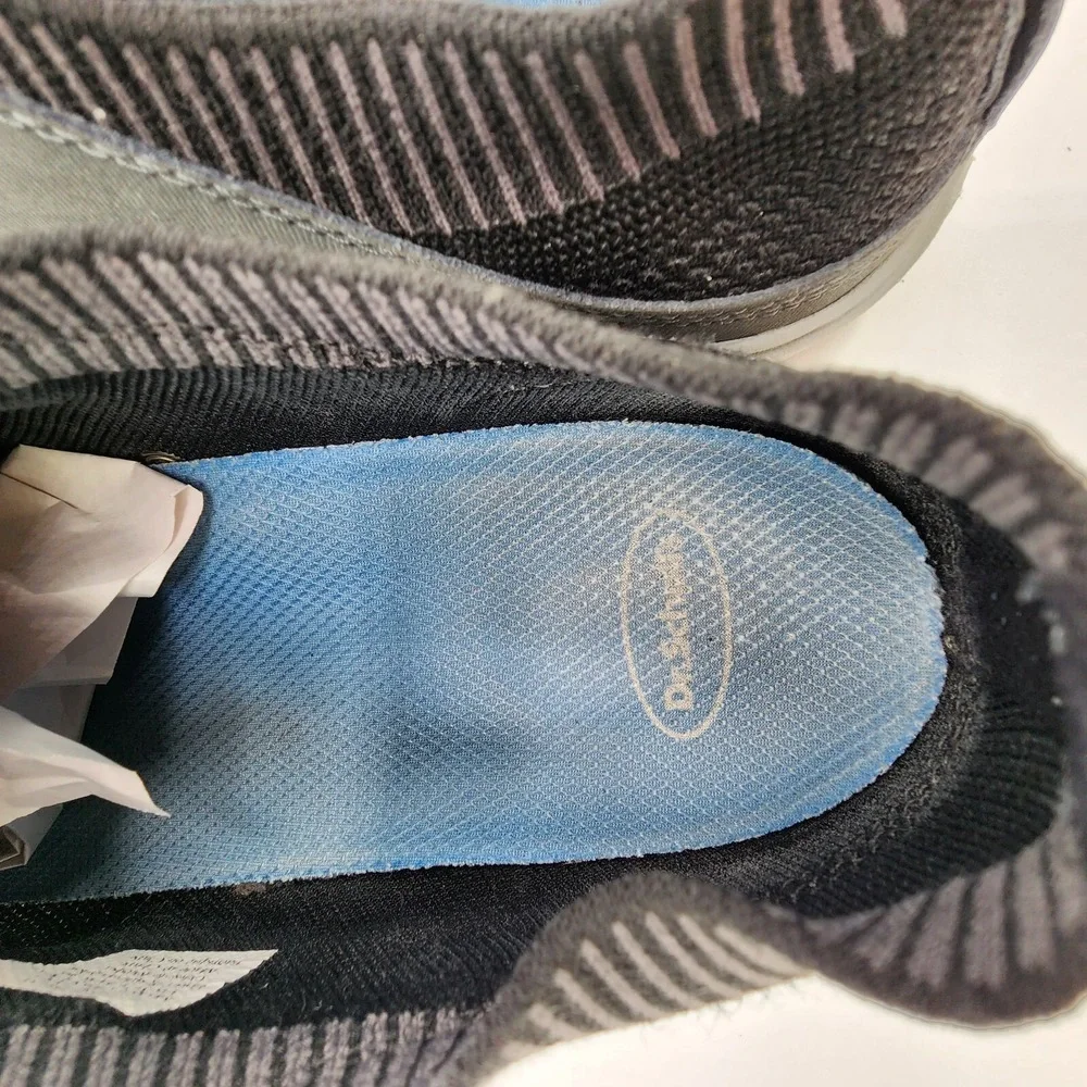 OluKai Makia Ulana Kai Sneaker Mens 11 Black Shadow Knit Slip On Boat Shoe READ‎